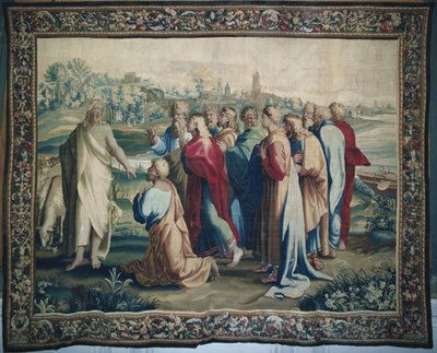 Tapestry Depicting the Acts of the Apostles, the Calling of Saint Paul (detail) by Raffaello Sanzio Raphael